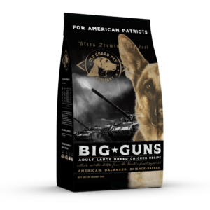 Big Guns Front of Packaging