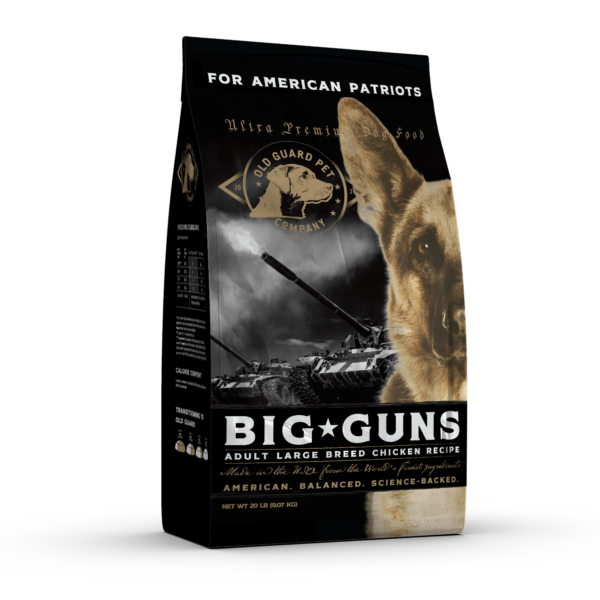 Big Guns Front of Packaging