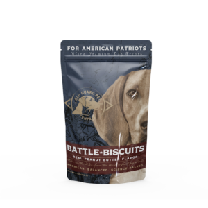 Old Guard Pet Treats Battle Biscuits Peanut Butter